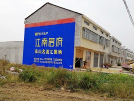 万州农村墙体广告在不同形式上面展现的不同特色