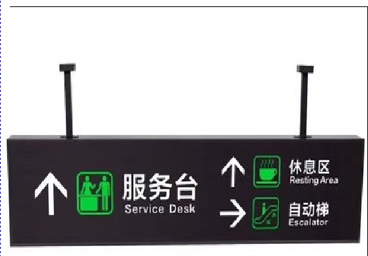 万州吊牌灯箱制作流程。