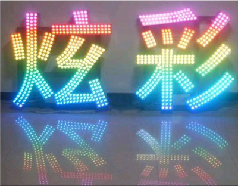万州LED发光字开始流行的原因。
