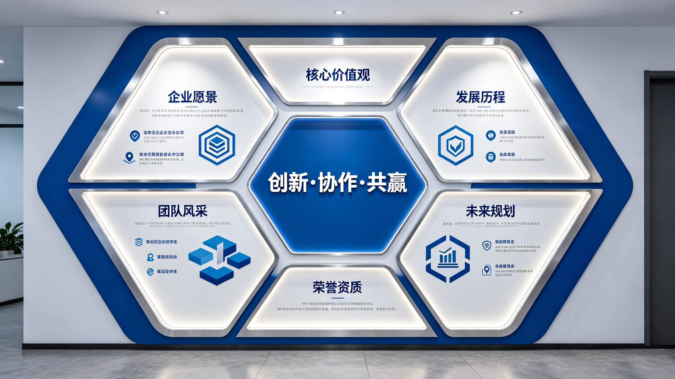 万州企业文化墙六边形避坑指南（新手常犯5个错误）